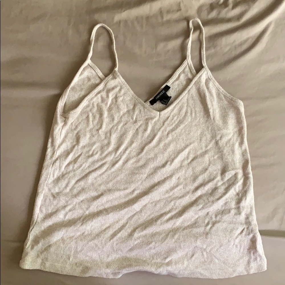 Beige tank top